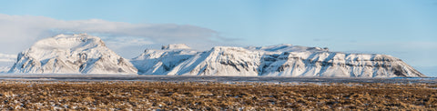 White String; Mountain side, Iceland