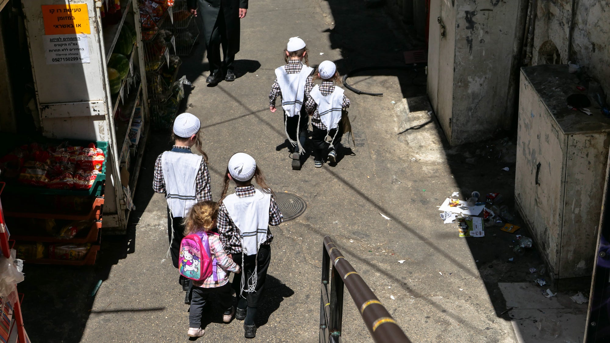 Mea She'arim Neighborhood in Jerusalem, Israel