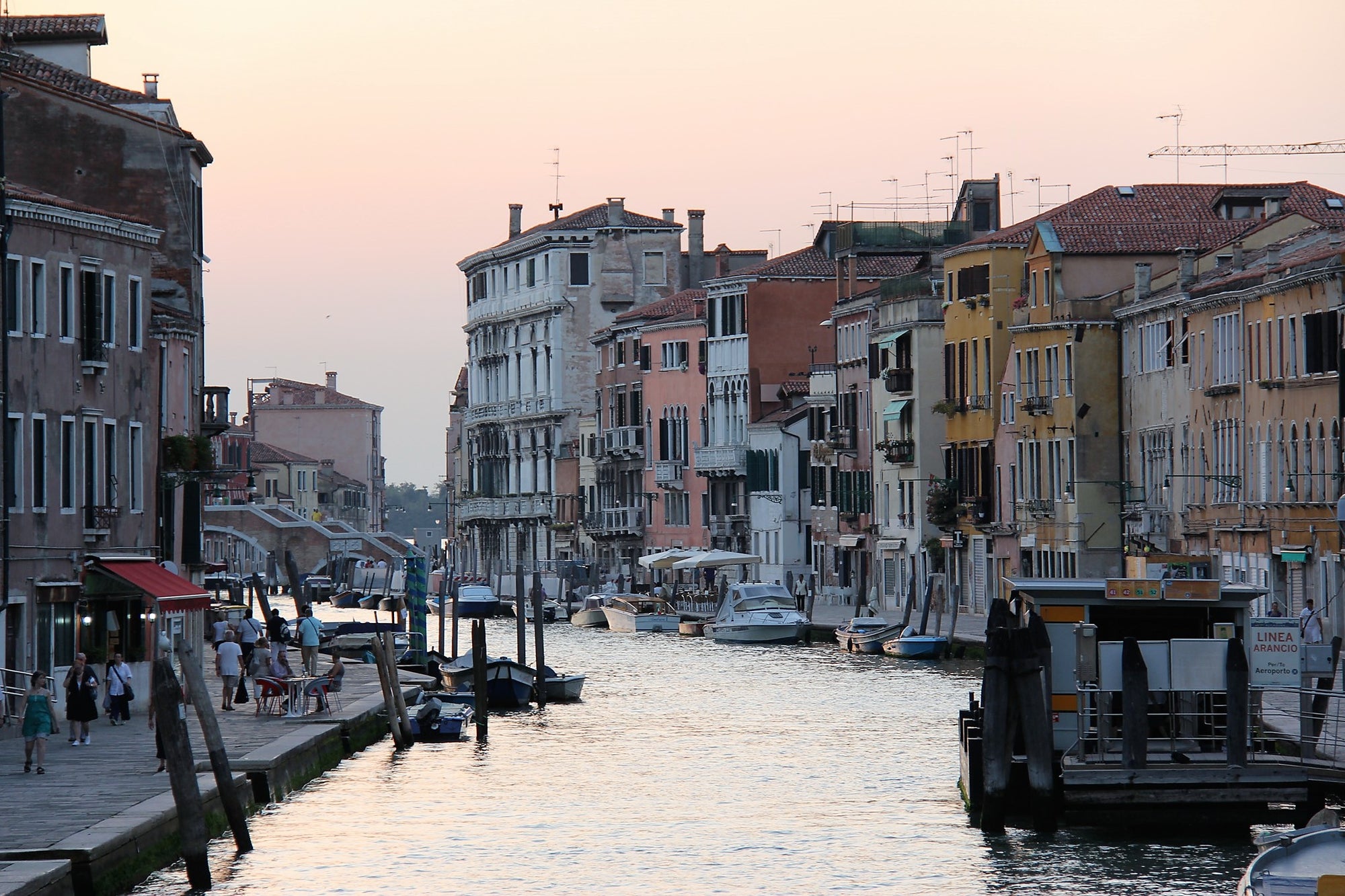 Old And Magnificent; Sunset, Venice