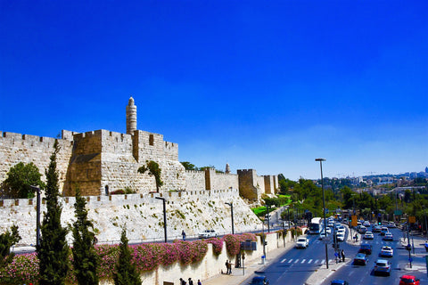 Standing Proudly; Walls of the Old City, Jerusalem