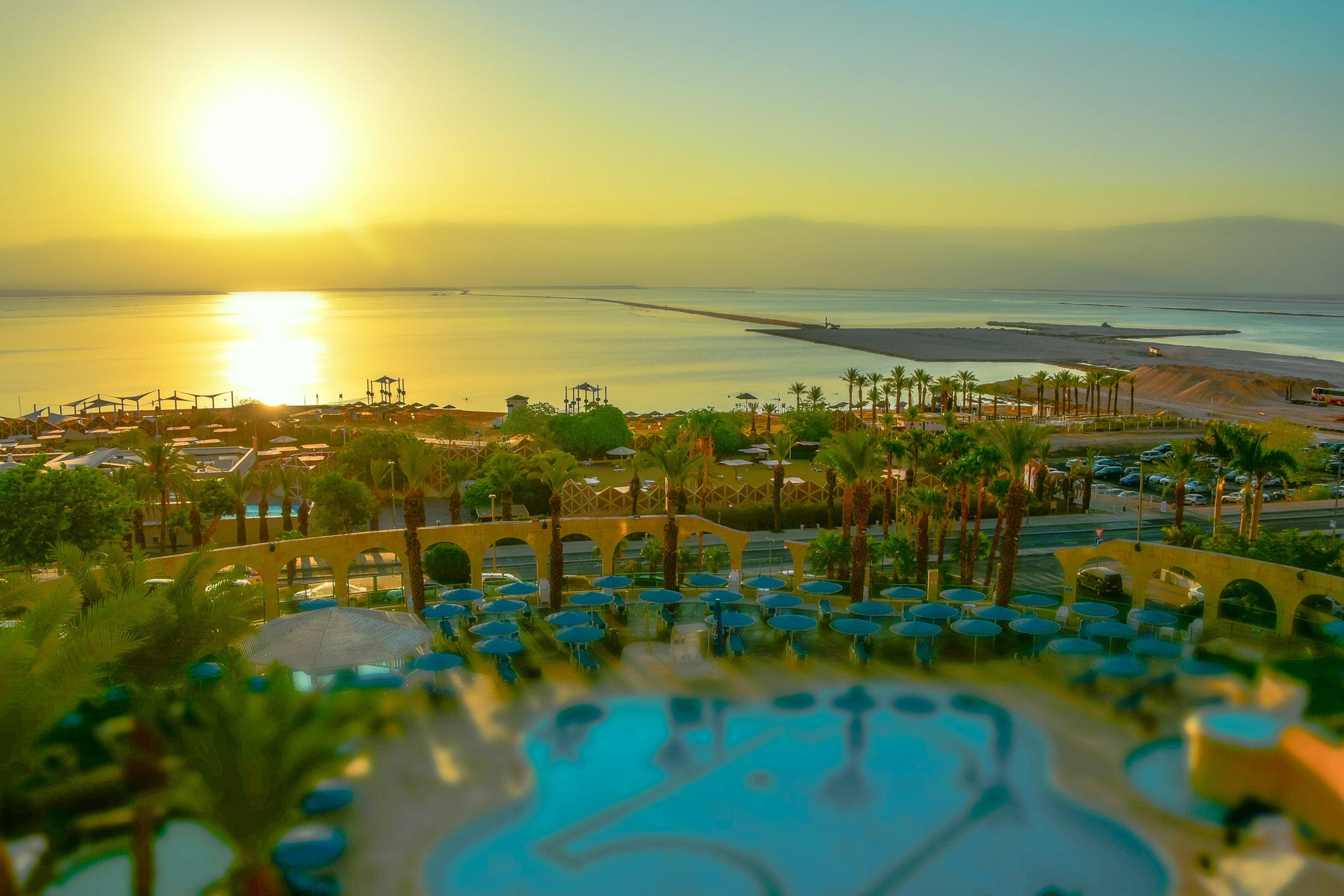 Another Day to Enjoy Life; Sunrise over Dead Sea